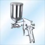 COLORADO High Pressure Spray F-75 Hoper Spray Paint Gun Air Assisted Sprayer, 1.5 MM,Silver
