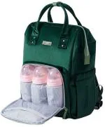 Sunveno Corduroy Diaper Bag, Green