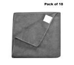 BLUE WONDER Kitchen Microfiber Cloth for Multipurpose Car Cleaning & Multicolour, (Pack of 18)