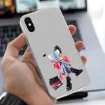 Emble Designer Clear Tranperant Silicone Case For IPhone X -Design A16 ( TPU | Soft , IPhone X | Multicolor )