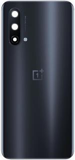 PURPLESAVVY Black Plastic Back Panel For Oneplus Nord Ce