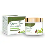 The Eco Mama Green Tea Face Cream (Day Cream)| Reduce fine lines & wrinkles, reduces dark spot & pigmentation (100GM)