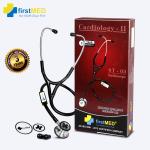 firstMED Professional's Cardiology(ii) High Acoustic Stethoscope ST-03 Identification Tag (Black)
