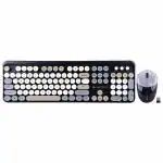 ZEBRONICS Companion 301 2.4GHz wireless keyboard & mouse combo - Black + Grey