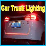 Motoway CAR Tailgate LED Strip Light l Car Rear Tail Lights Streamer Brake Turn Signal LED Lamp Strip Waterproof l Car LEDs Strips Braking Light Free Switch - Red and Blue Color for Honda Mobilio