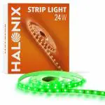 Halonix 24W 5m 300 LED Strip Light Without Driver (Green)