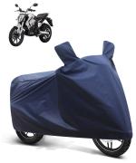 FABTEC Blue Polyester Bike Body Cover For Tvs Revolt RV 400