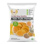 VGBNP Pani Puri, (GolGappa / Pulki / Gupchup) Ready to Fry Pani Puri Papad - 500g