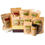 FOODCLOUD.IN Munchies Mega Gift Hamper-10 Healthy and Nutritious Snacks-Vegan, Gluten Free, High Protein & Baked or Roasted - Gift Box ( Pack of 10)