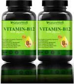 Naturewell Organic Vitamin B12 Organic And Natural Pro, 60 Capsules Each (Pack Of 2)