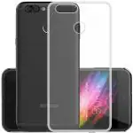 Casotec Soft TPU Back Case Cover for InFocus Snap 4 - Clear
