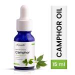 Kizenka Camphor Essential Oil - 100% Pure Natural & Undiluted For Skin Care & Hair Treatment (15 ml) (Pack of 1)