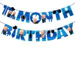 Zyozique 11th month birthday decorations for boy / 11 month birthday decoration set