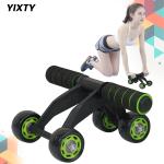 YIXTY 4 Wheel Ab Roller, Abs Workout Equipment for Abdominal & Core Strength Training