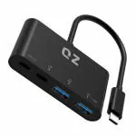 QZ USB 3.1 Type C Hub with 2 x USB C and 2 x USB A Ports