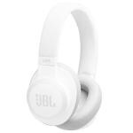 JBL Live 650BTNC, Over Ear Active Noise Cancelling Headphones with Mic, JBL Signature Sound, Quick Charge, Dual Pairing, AUX, Built-in Alexa & Google Assistant (White)