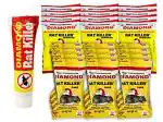 Diamond Rat Killer Rat Killer Granules Paste Cake Poison Rodent Control (Pack of 25)