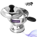 Blueberry's Stainless Steel Chirattaput Maker with Lid & Pressure Cooker Use|Made in India [BCP1259]