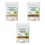 NATURAL ORGANIC HERBAL Hair Care Combo -Amla -Reetha - Shikakai Powder-150g -anti-dandruff properties-Pure - No Mixing