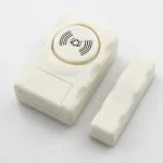 AUSHA Wireless Door Window Open Alert Alarm ,Loud Siren, Burglar, Color - White