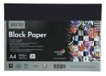 Brustro Black Paper - 200 GSM A4 (Pack of 30 Sheets)