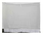 Iblay White Double Bed Mosquito Net - 8 x 8 ft