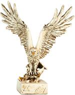 Seetara White Flying Eagle Showpiece