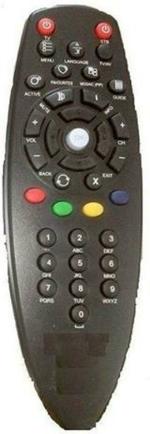 Cvanu MEPL Compatible D2h Digital Set Top Box Videocon Remote Controller (Black)