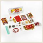 TOTA MAA Durga Pooja Kit- Set of 35 Puja Thali Items for Navratri Diwali Devi Chhat Puja