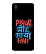 Bhaicover Oneplus X Multicolor Pyar MOH Maya Mobile Phone Back Cover