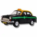 WooZee.. Ambassador Taxi CAR Kids Toy with Pull-Back Action and Realistic Design for Kids | Black