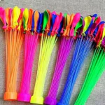 Webelkart Premium Holi Water Balloon Pack of 10-111 PES Magic Balloon Fasting Filling Balloons for Holi Festive (Multicolor)