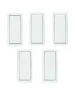Anchor by Panasonic Polycarbonate White Roma One Way Switch (Pack of 5)