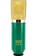 MXL Mics V67G Gold and Green Capsule Condenser Microphone