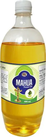 WQT MAHUA OIL (ILUPA OIL) 480 ML For Poojan and deepam