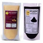 Peppy Shopping 100% Pure MultaniMitti & Activated Charcoal powder - 100g each