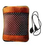 HEZKRT Hot Bag, Soft Velvet Fur Hand Pocket/Hand Warm Pillow, Heating Gel Bag electric 1 L Hot Water Bag (Multicolor)