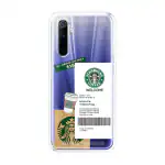 Emble Starbucks Designer Printed Silicone Case For Realme 6 Pro ( Tpu| Soft, Realme 6 Pro| Multicolor)