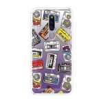 Emble Label CASSETTE AESTHETIC Soft Silicone Case For Oppo F11 Pro ( TPU | Soft , Oppo F11 Pro | Multicolor )