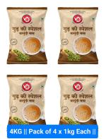 TEAPOT READYMIX | Special Jaggery Basundi Chai | Indian Masala Premix Tea -4 Kg | Tea Premix For Vending Machine | Masala Chai Instant Cardamom Tea Premix | Masala Chai Powder | Readymade Tea | Added Extracts of Aromatic Indian Spices | Tea 1Kg x 4 pack