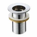 New Ware Stainless Steel Waste Coupling for Wash Basin Full Thread Design for Secure and Leak-Proof Sink Drainage - Universal Fit, Easy Installation, Durable and Corrosion-Resistant