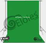 Eloies Green Screen Backdrop - 8ft X 10ft Lekra Polyester Fabric Backdrop for Photoshoot Greenscreen Background for Photography Video Recording Photo Background, green backdrop, photoshoot backdrop , green screen chroma, studio green background
