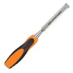 GARVIN Tools Bevelled Edge Wood Chisel for Wood Carving and other Woodworking Job - Heat Treated Chrome Vanadium Steel - (19mm (3/4