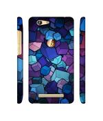 Casotec Color Box Design 3D Printed Hard Back Case Cover for Gionee F103 Pro