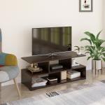 BLUEWUD Victor Engineered Wood Tv Entertainment Unit Cabinet with Storage, Wenge, for Upto 42