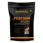 NAKPRO PERFORM PLUS+ Premium Blend Whey Protein Concentrate & Whey Protein Isolate 2 Kg Coffee (Pack of 2)