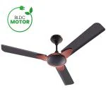 Candes Eco Zest 1200 mm BLDC Motor 3 Blade Ceiling Fan (Coffee Brown, Pack of 1)