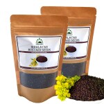 Hillpure Organic Himalayan Black Mustard seeds | Kali Sarso | For Cooking | Tadka | (250gm + 250gm)