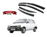 Auto E-Shopping Chrome Line Door Visor for Maruti Car 800 Set of 4 Pieces