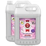 PaxAir 3-in-1 Hand Sanitizer Surface Disinfectant & Air Freshener Spray (Berry Mist), 10L (5L X 2)